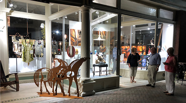 Store Front at Night